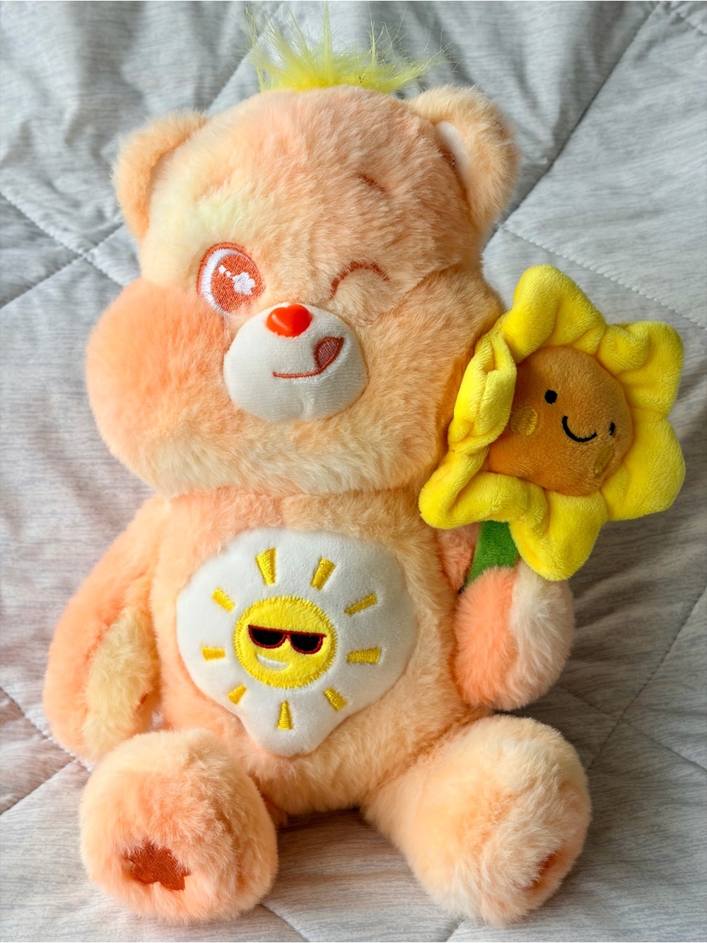 Care Bears (2025) Funshine Bear “ Spring/Easter” Edition 14” Plush Care Bear